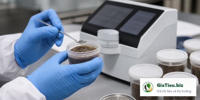 Chỉ số hoạt độ nước aw của hồ tiêu: hiểu và kiểm soát đúng