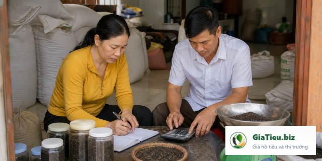 Giá hòa vốn vườn hồ tiêu: cách tính theo chi phí và năng suất
