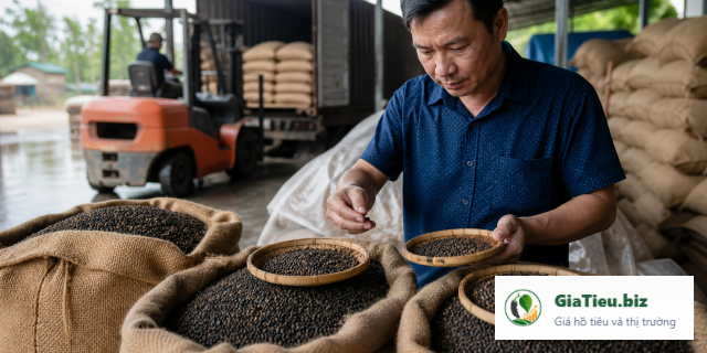 Quy trình kiểm tra giá tiêu Indonesia ảnh hưởng thị trường Việt Nam