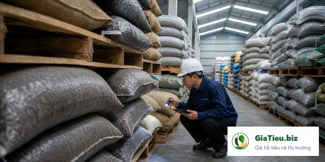 Hình minh họa cho bài Quản lý kho hồ tiêu: các nguyên tắc cơ bản cho người bán