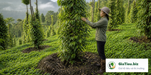Tiêu hữu cơ và tiêu canh tác bền vững: khác nhau ở hồ sơ nào?
