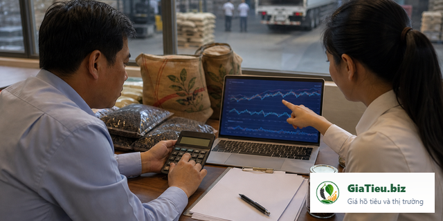 Hình minh họa cho bài Tỷ giá USD/VND ảnh hưởng thế nào tới giá tiêu xuất khẩu?
