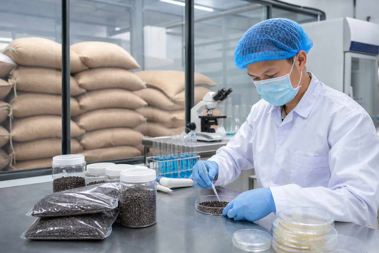 Kiểm soát nguy cơ Salmonella trong hồ tiêu theo chuỗi sản xuất